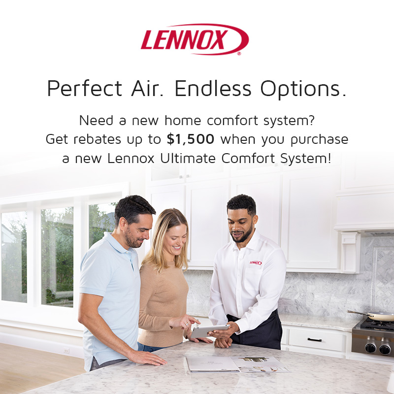 lennox furnace system rebate discount